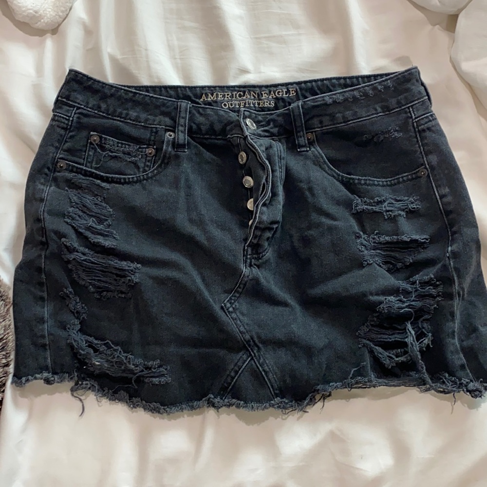 American eagle black skirt